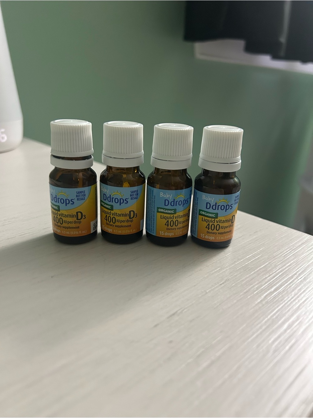 Baby Liquid Vitamin D3 400 IU - Yellow Label (Baby) Ddrops